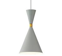Suspension Nordic Wind Restaurant Lustres Macaron Modernes Abat-Jour en Métal Coloré Lampes Suspendues Personnalisées à Trois Têtes E27 Hauteur Réglable pour Îlot de Cuisine Chambr