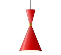 Suspension Nordic Wind Restaurant Lustres Macaron Modernes Abat-Jour en Métal Coloré Lampes Suspendues Personnalisées à Trois Têtes E27 Hauteur Réglable pour Îlot de Cuisine Chambr