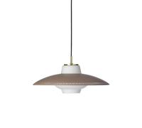 Warm Nordic - Opal Shade Suspension Light Hazel Brown