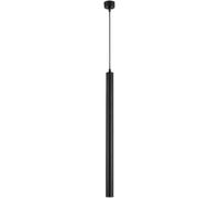 Suspension Nordique Noire créative, Cylindre en métal 3 W, Design Moderne pour Restaurant, plafonnier, luminaire Suspendu
