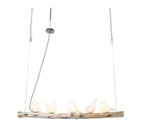 Suspension oiseaux en porcelaine blanche - KARE - Salle à manger - LED - Design contemporain