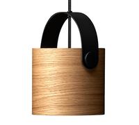 Suspension OOTW H 15cm Ø 16cm/canopy Gooseneck POM black Ø2cm