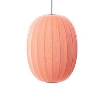 Suspension Ovale en Corail Ø65, Made By Hand