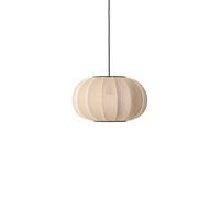Suspension Ovale en Pierre de Sable Ø45 , Made By Hand