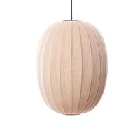 Suspension Ovale en Pierre de Sable Ø65, Made By Hand