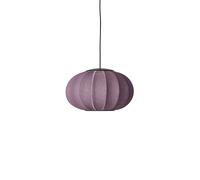 Suspension Ovale Knit-Wit Ø45 LED Bordeaux