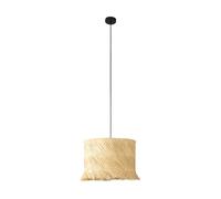 Suspension PAISANO E27 1X40W en acier noir D480mm