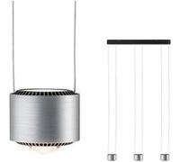 Paulmann Aldan Suspension LED 3 foyers aluminium Ce luminaire comporte des modules à LED prémontés de classes énergétiques A A++, A+, A