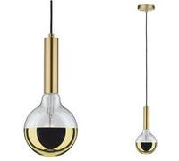 Suspension PAULMANN Neordic Kine E27 Laiton brossé Jauen G