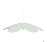 Atmosphera - Suspension Pétales Naya Vert - Ampoule Non Incluse E27 40W - Lustre Bohème 72cm en Métal pour Chambre, Salon, Entrée, Bureau - Hauteur Réglable