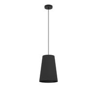 Suspension PETROSA E27 1X40W en acier noir D280mm