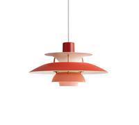 Louis Poulsen PH 5 Mini Hues Pendelleuchte, Hues of Red