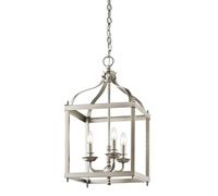 Elstead Lighting Larkin lampe suspendue 3x60 W nickel KL-LARKIN-P-M-NI