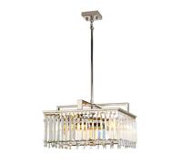 Suspension Plafonnier Lampe Suspendue K5 Verre de Cristal D 47 CM Salle à Manger