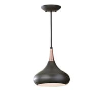 Suspension Plafonnier Suspensions Acier Bronze D 25,4 CM Lampe Salle à Manger