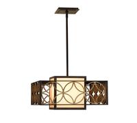 Suspension Plafonnier Suspensions Fer Bronze D 53,3 CM Lampe Salle à Manger