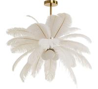 Suspension plumes blanches Kare Design