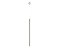Suspension pour Chambre à Coucher 5 W, Tube Long cylindrique Simple, Design Minimaliste Moderne, Lustre créatif pour îlot de Cuisine (Noir)