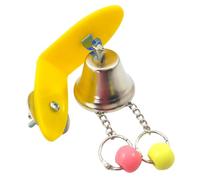 Suspension pour jeu sonore d'oiseau - 7,5 x 5 x 12 cm, décoration musicale interactive, appareil de fitness | Finken Caique d'Amazonie africaine Sénégal Quaker, canaris, volière, perche, activité