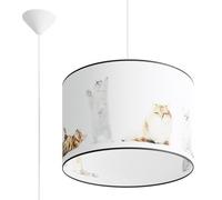 Suspension PVC Multicolore E27 1 Chat 40