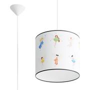 Suspension PVC Multicolore E27 1 Fée 30