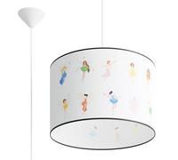 Suspension PVC Multicolore E27 1 Fée 40