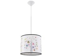 Suspension PVC Multicolore E27 1 Hibou 30