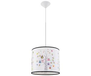 Suspension PVC Multicolore E27 1 Hibou 30