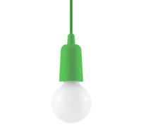 Suspension PVC Vert E27 1 Diego