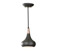 Suspension Rétro En Bronze E27 Ø18Cm SORINNA Îlot De Cuisine Lampe À Suspendre