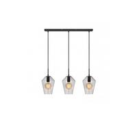 Suspension RETRO Noir 3 ampoules