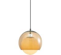 Suspension rétro, Source Lumineuse E27, Suspension en Fer forgé et Verre, lustres romantiques en Forme de Boule, luminaires Simples, Lustre