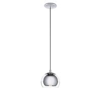 Suspension ROCAMAR E27 1X40W en acier chrome D190mm