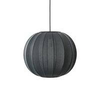 Suspension Rond Made By Hand Knit-Wit Noir Ø45