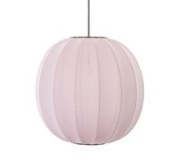 Suspension Rond Rose Tricoté à La Made By Hand Ø60