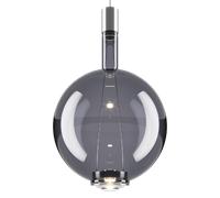 Suspension Ronde Lodes Sky-Fall , Grand , 2700K, Chrome Noir/ Finition Fumée Brillante