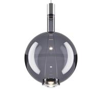 Suspension Ronde Lodes Sky-Fall , Grand , 3000K, Chrome Noir/ Finition Fumée Brillante