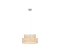 Suspension Rotin Beige D35cm Beige