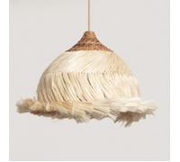 Suspension Rotin et Ramie Kempo Kulu ILUZZIA Naturel