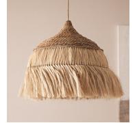 Suspension Rotin et Ramie Kempo Wari ILUZZIA Naturel