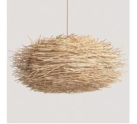 Suspension Rotin Nulko ILUZZIA L Textile naturel