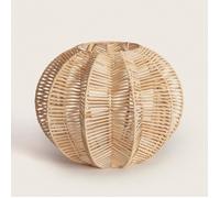 Suspension Rotin Tobonga - TECHBREY - Abat-jour en Rotin Naturel - 40 cm - Style Bohème-chic
