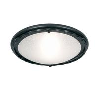 Suspension Rustique ANOUK Noir Blanc Ø30Cm Lampe Design Hall Salon