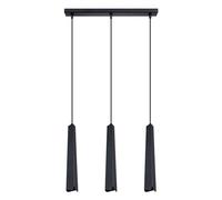 Suspension Salle à manger G9 45 cm Noir Licht-Erlebnisse 1 lumière