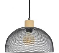 Suspension ""Sam"" noir métal Diamètre 30 cm d'Atmosphera - 31x31x31