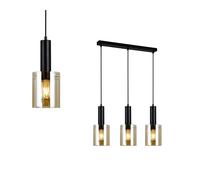 Suspension Sardo PND-5581-3-BK+AMB Italux