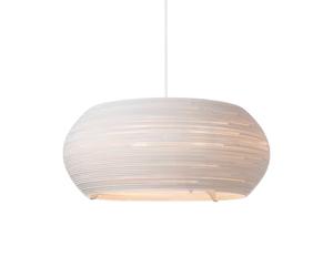 Suspension Scraplight Ohio 32, Grand Taille, Blanc