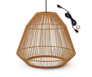 Suspension secteur beige maya