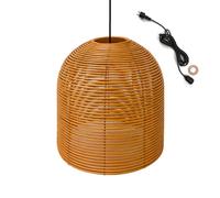Lumisky Suspension sur secteur pour l'extérieur HANG BOHEME OUTDOOR CABLE en poly rotin style bohème 5m de longueur de câble