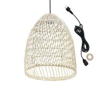 Suspension extérieur paulo outdoor cable beige rotin d40cm Beige G
